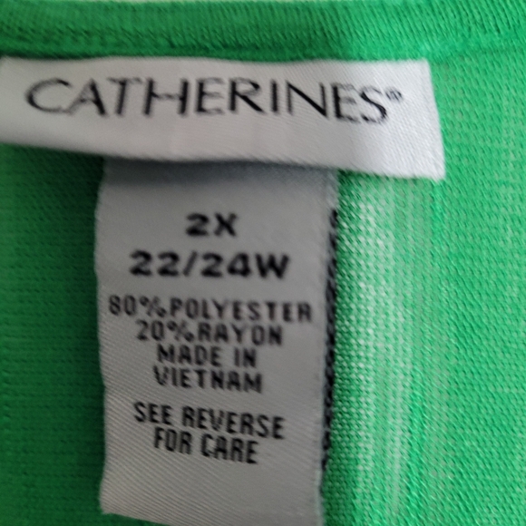 Light weight knit half sleeve Open Cardigan 2X - Picture 4 of 6